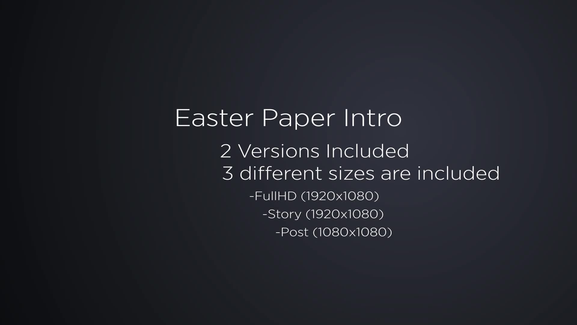 Easter Paper Intro Videohive 31352047 After Effects Image 1