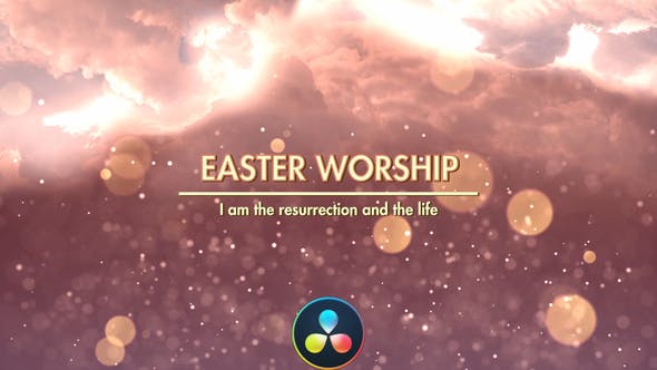 Easter Worship Promo DaVinci Resolve - 36535948 Download Videohive
