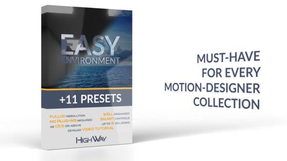 Easy Environment + 11 Presets - Download 17607085 Videohive