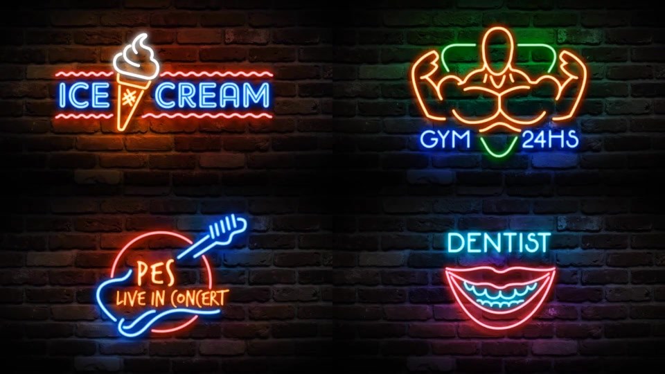 Easy Neon Lights Maker - Download Videohive 14350769