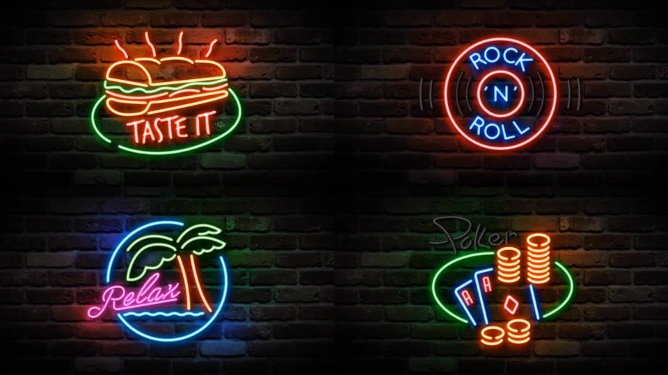 Easy Neon Lights Maker - Download Videohive 14350769