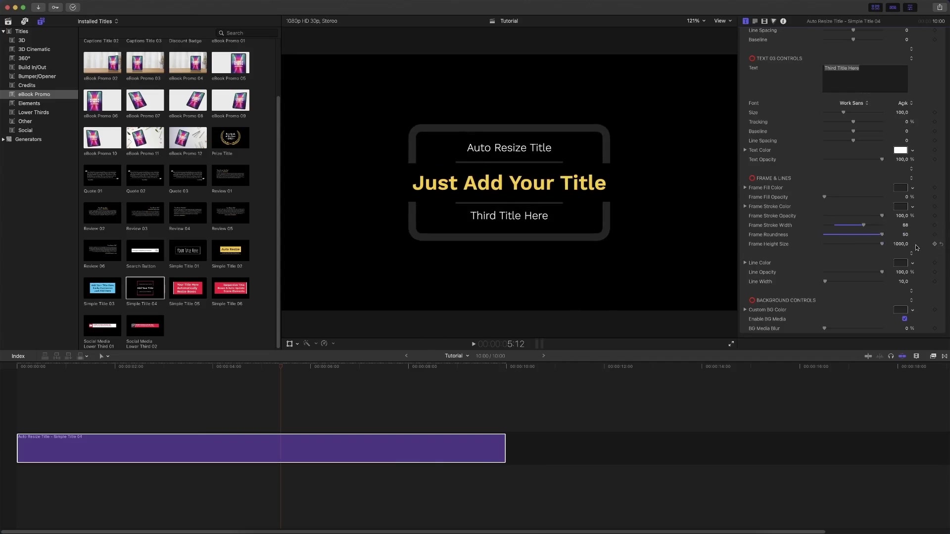 eBook Promo Toolkit for FCPX and Apple Motion 5 Videohive 37748483 Apple Motion Image 9