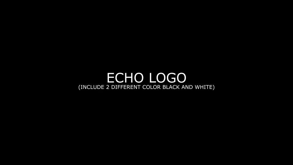 Echo Logo Videohive 699597 After Effects Image 1