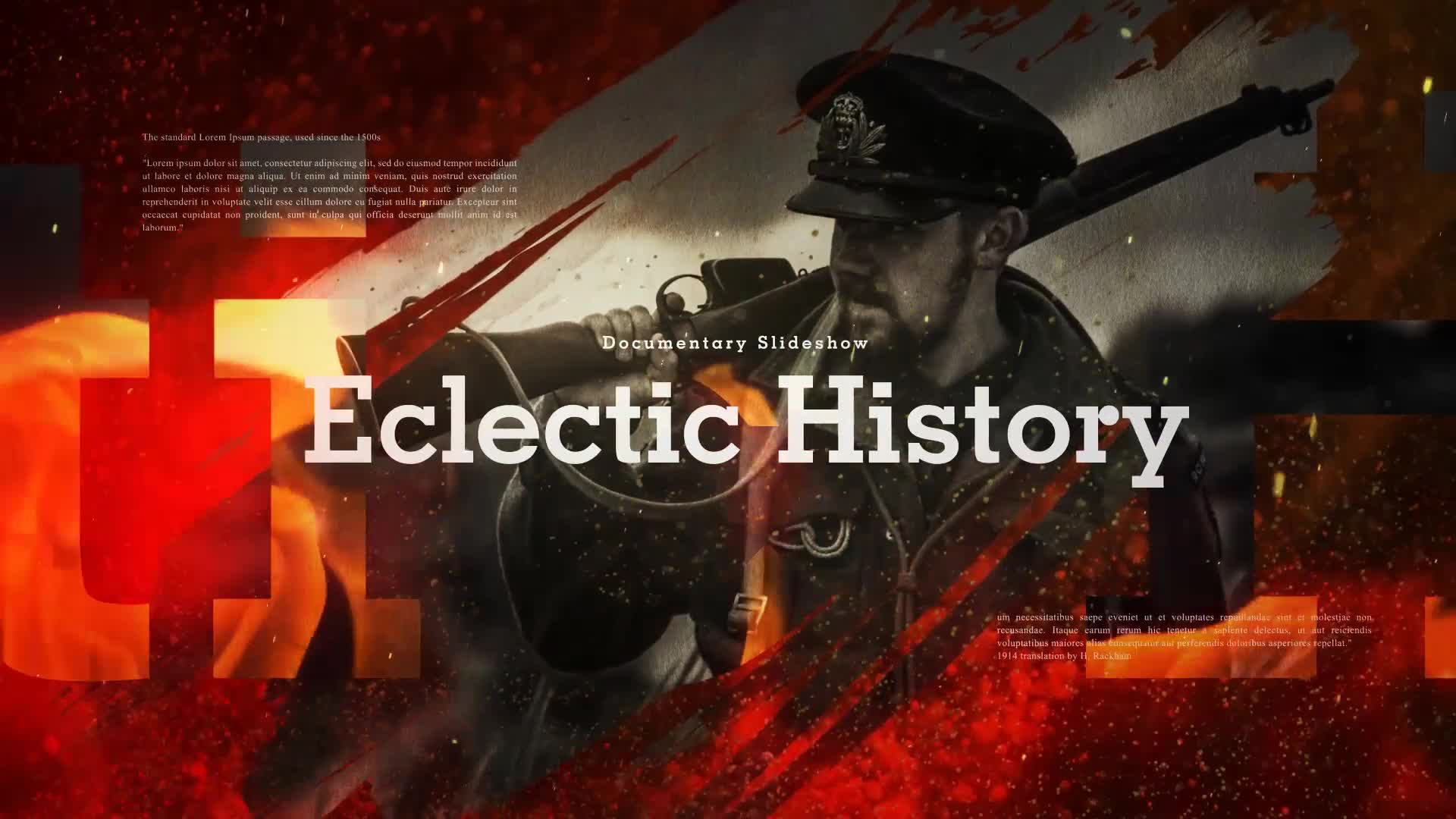 Eclectic of History Documentary Slideshow Videohive 33212294 Premiere Pro Image 1