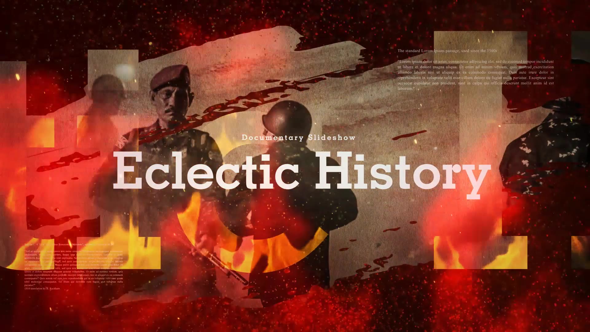 Eclectic of History Documentary Slideshow Videohive 33212294 Premiere Pro Image 11