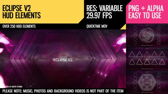 Eclipse V2 HUD Elements - Download Videohive 11731525