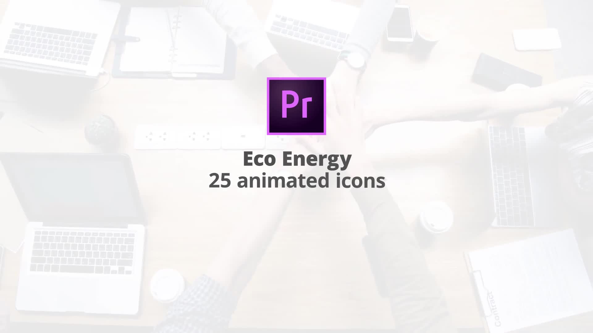 Eco Energy – Flat Animation Icons (MOGRT) Videohive 23662324 Premiere Pro Image 1