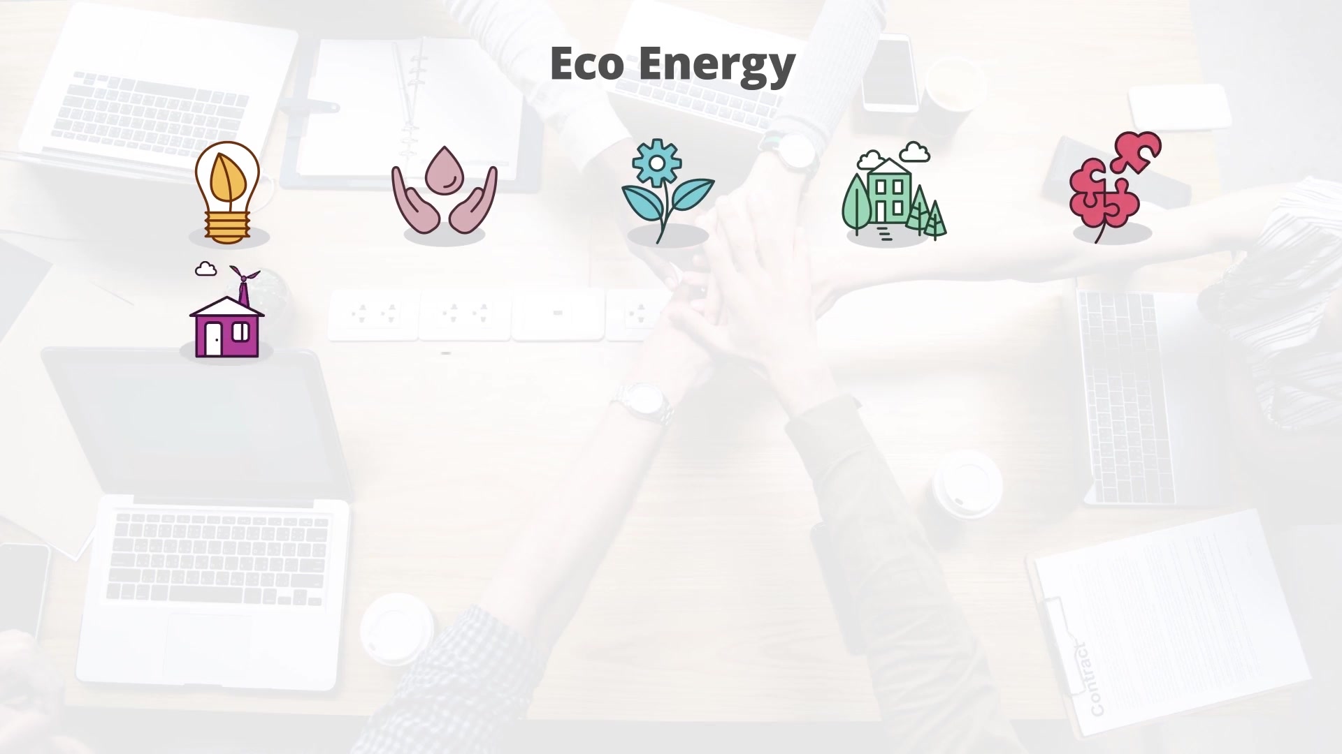 Eco Energy – Flat Animation Icons (MOGRT) Videohive 23662324 Premiere Pro Image 4