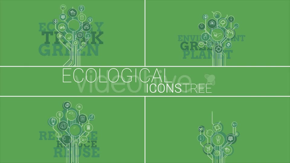 Ecological Icons Trees - Download Videohive 19692403