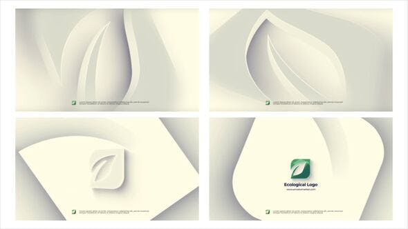 Ecological Logo Opening - 32808338 Videohive Download