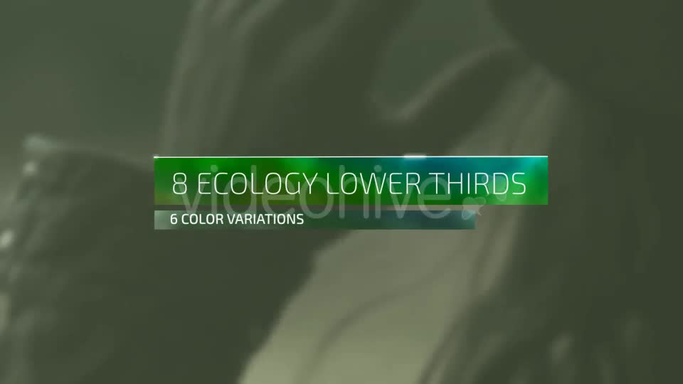 Ecological Lower Thirds - Download Videohive 14996736