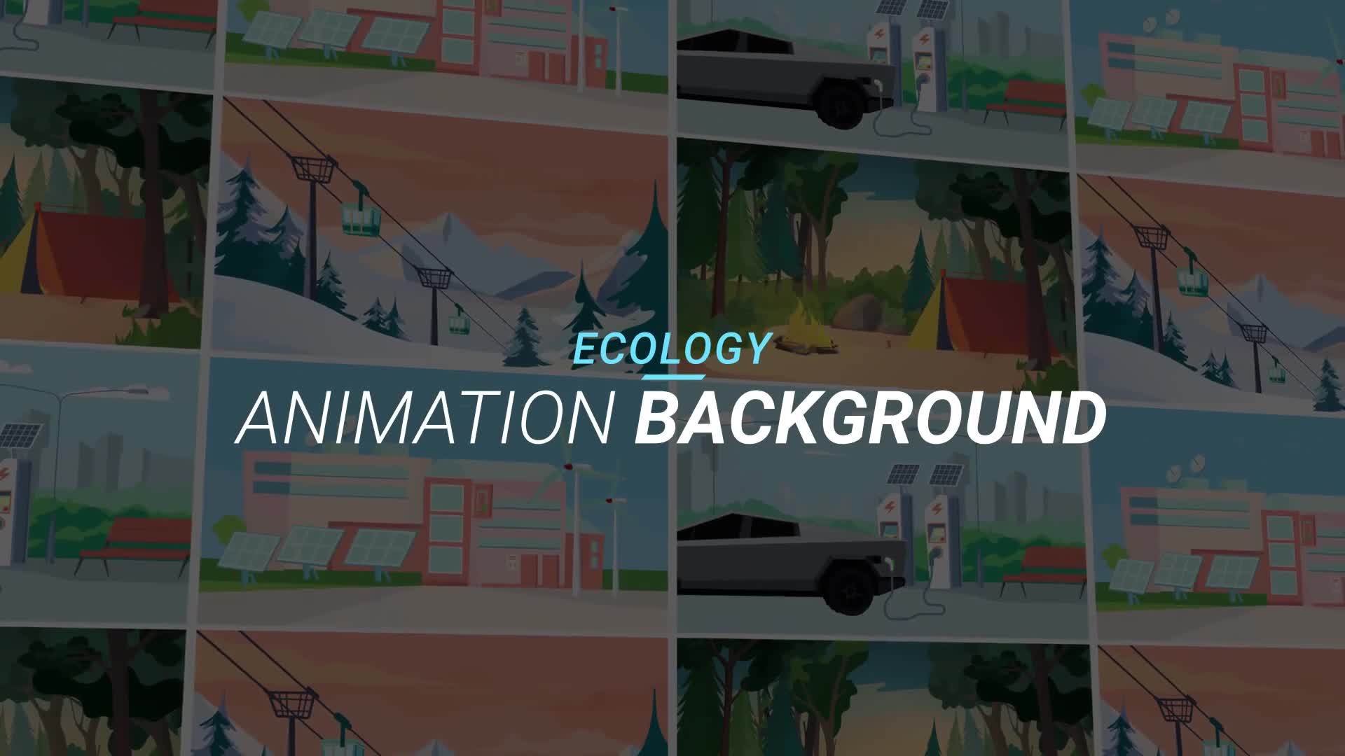 Ecology Animation background Videohive 34060891 After Effects Image 1