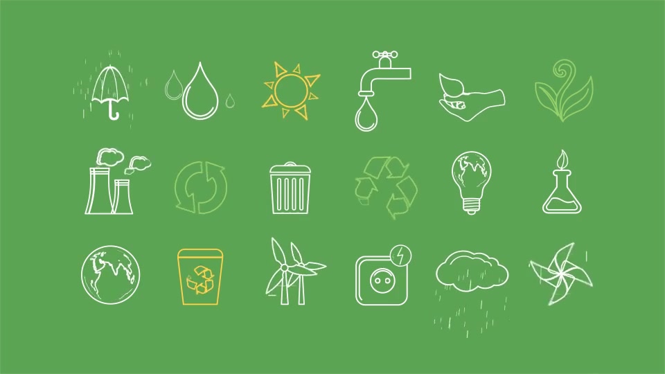 Ecology Concept Icons - Download Videohive 19517644