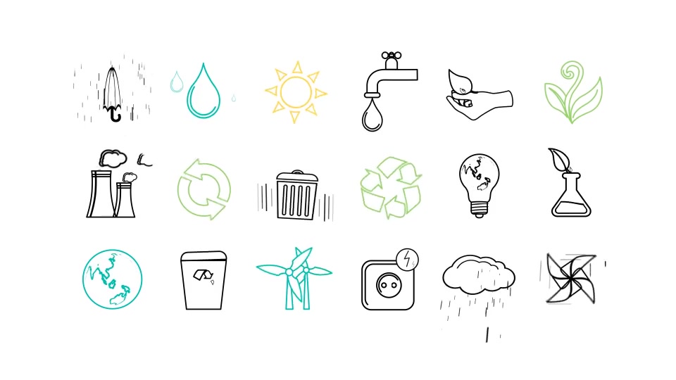 Ecology Concept Icons - Download Videohive 19517644