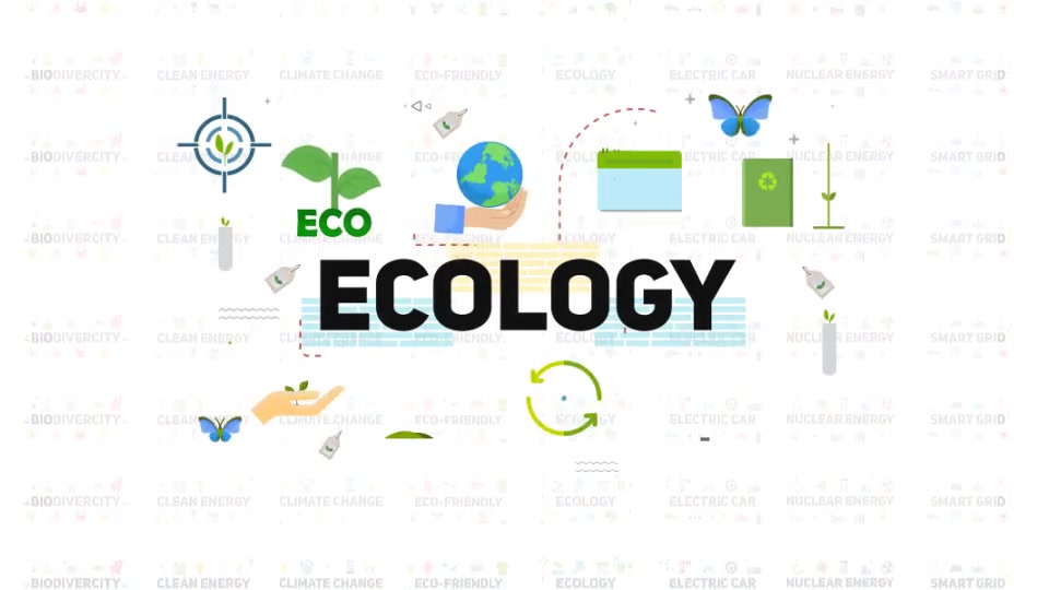 Ecology & Energy Typography Scenes Videohive 38522287 After Effects Image 8