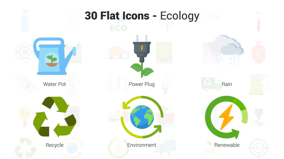 Ecology Icons Videohive 37182318 After Effects Image 10