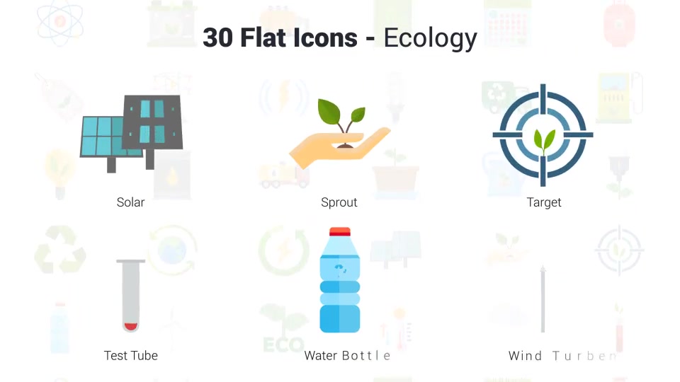 Ecology Icons Videohive 37182318 After Effects Image 11