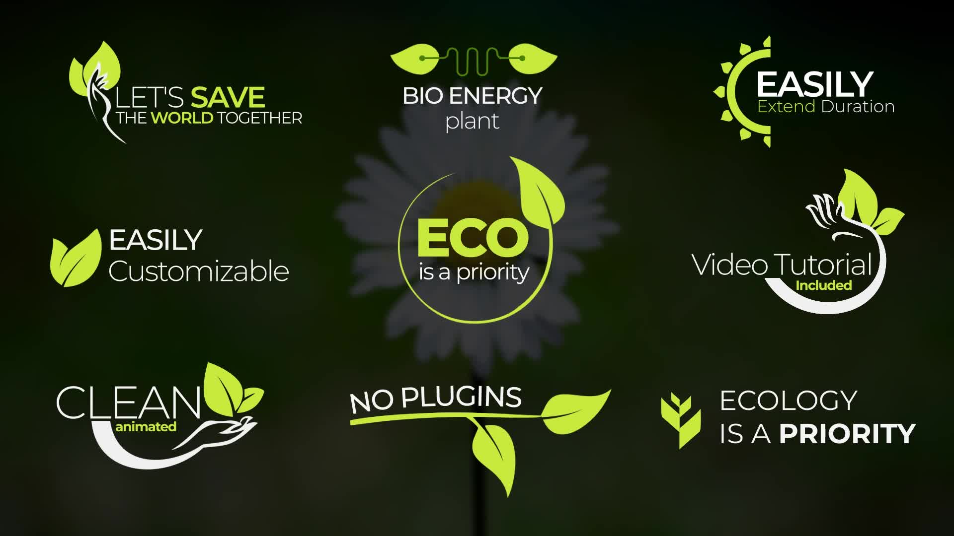Ecology Lower Thirds Videohive 33754284 After Effects Image 1