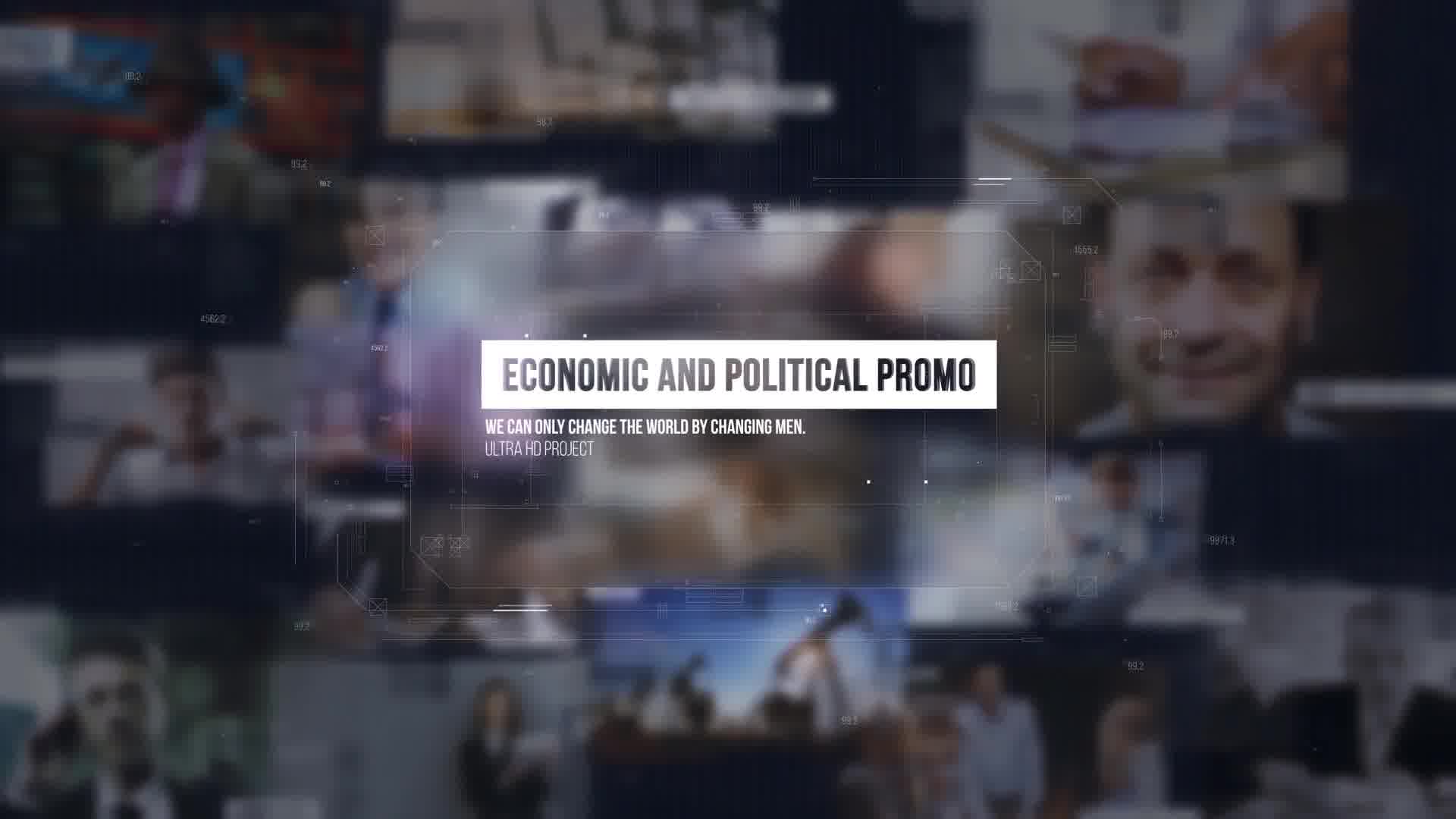 Economic and Political Promo/ Digital HUD Slide/ Sci fi Technology/ Business Presentations/ Images Videohive 17407520 After Effects Image 12