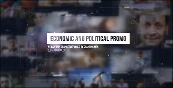 Economic and Political Promo/ Digital HUD Slide/ Sci fi Technology/ Business Presentations/ Images - 17407520 Download Videohive