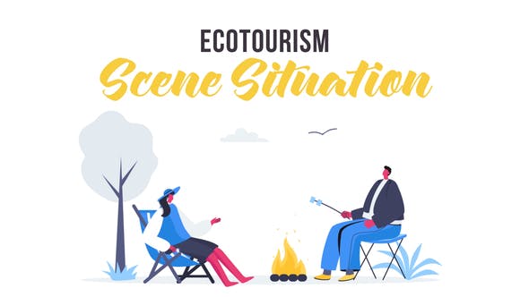 Ecotourism Scene Situation - 28435484 Download Videohive