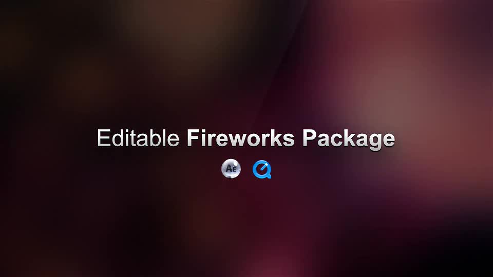 Editable Fireworks Package - Download Videohive 9466144