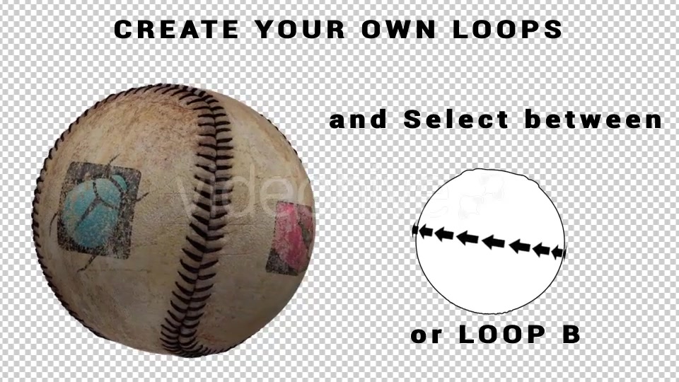 Editable Rotating Baseball - Download Videohive 13003645