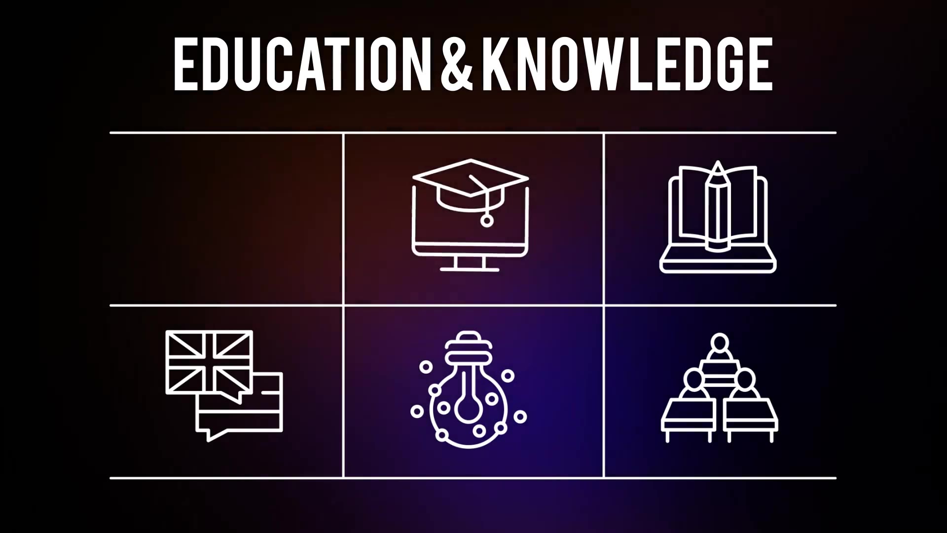 Education and Knowledge 25 Outline Icons - Download Videohive 23194966