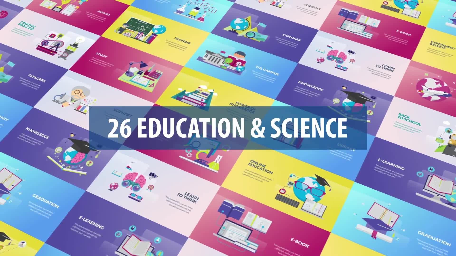 Education and Science Animation | After Effects Videohive 27223385 After Effects Image 1