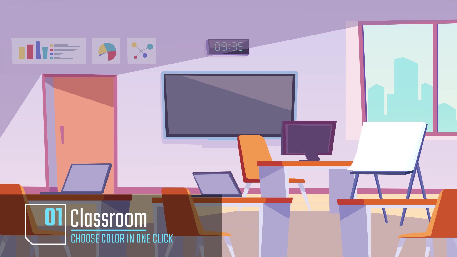 Education Animation background Videohive 34060929 After Effects Image 4