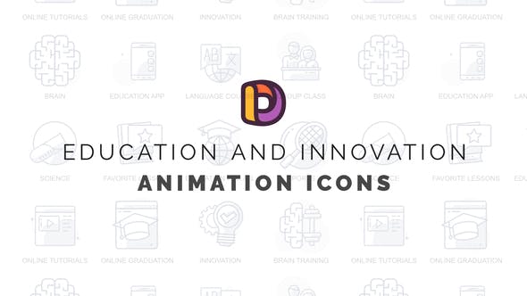 Education Animation Icons - Download Videohive 32812279