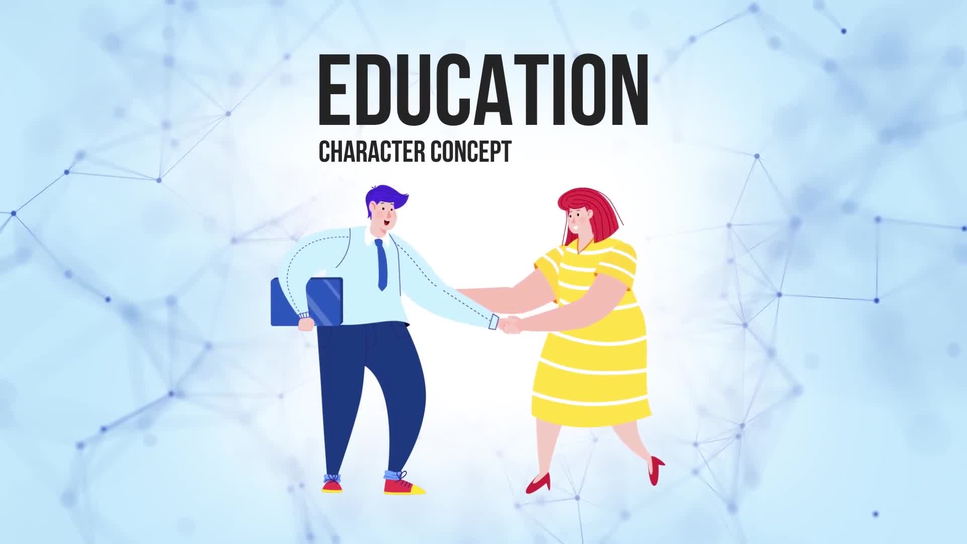 Education Flat Concept Videohive 28862935 After Effects Image 1