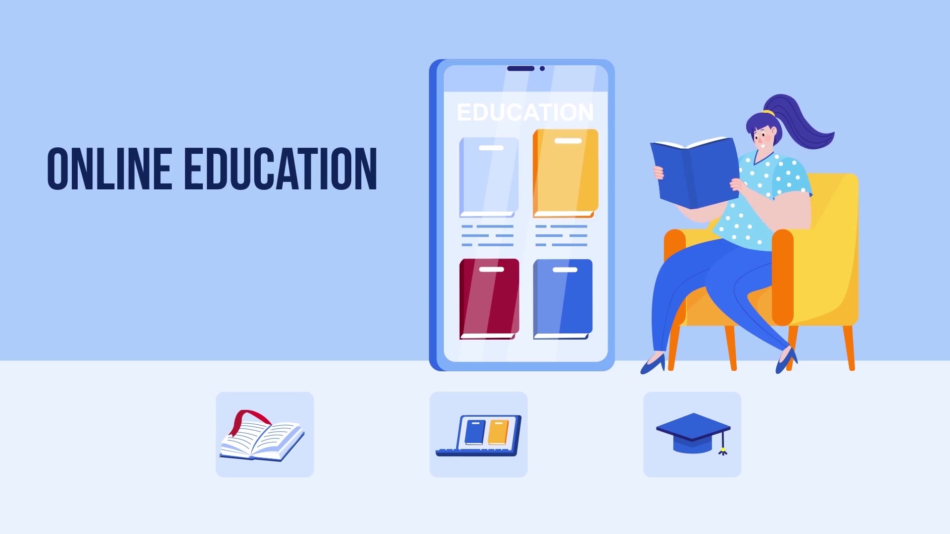 Education Flat Concept Videohive 28862935 After Effects Image 12