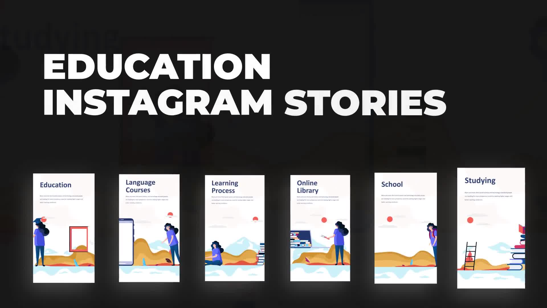 Education Instagram Stories Videohive 30300104 Premiere Pro Image 1