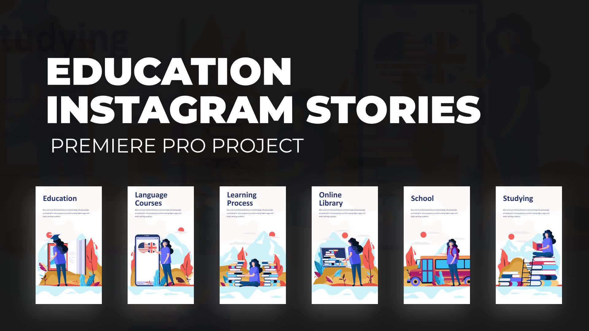 Education Instagram Stories Videohive 30300104 Premiere Pro Image 2