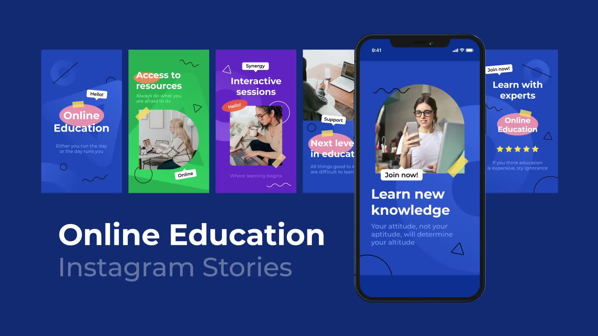 Education Instagram Stories Videohive 29967995 After Effects Image 1