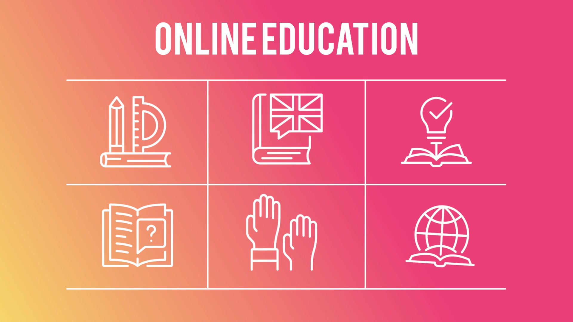 Education & Knowledge 50 Thin Line Icons - Download Videohive 23172162