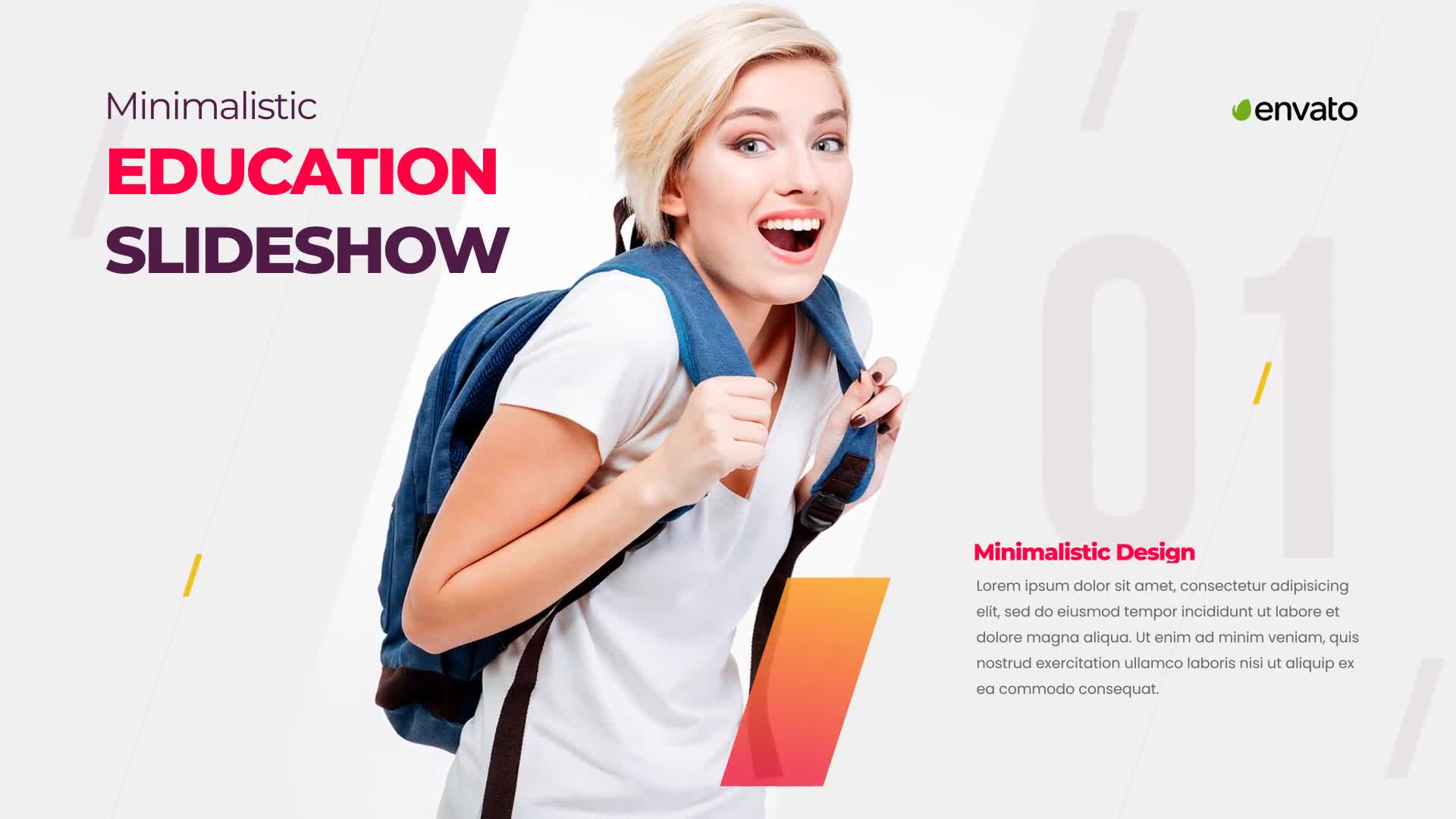 Education Minimalistic Promo Videohive 24363292 After Effects Image 1