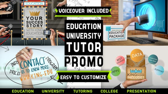 Education University Tutor Promo - Videohive 36670873 Download
