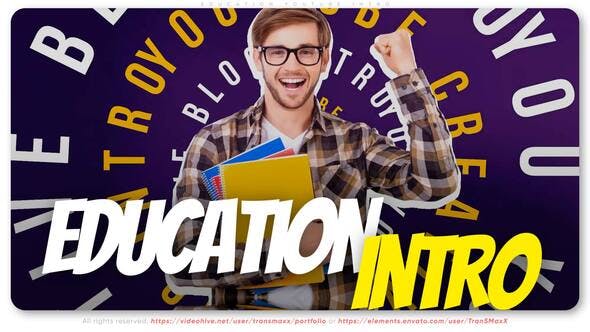 Education Youtube Intro - Videohive Download 37498489