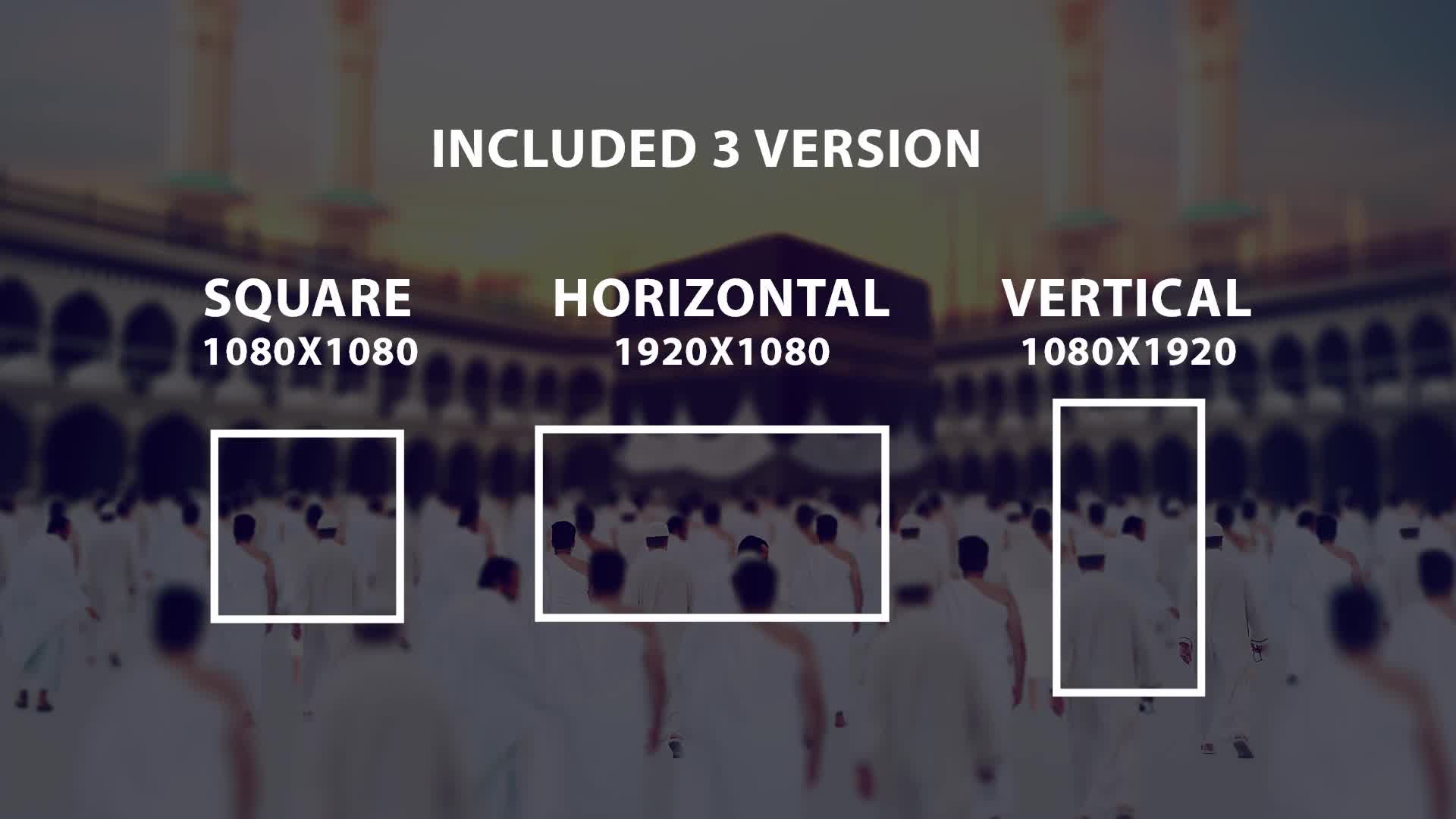 Eid Adha and Hajj Mubarak Videohive 32842411 After Effects Image 1