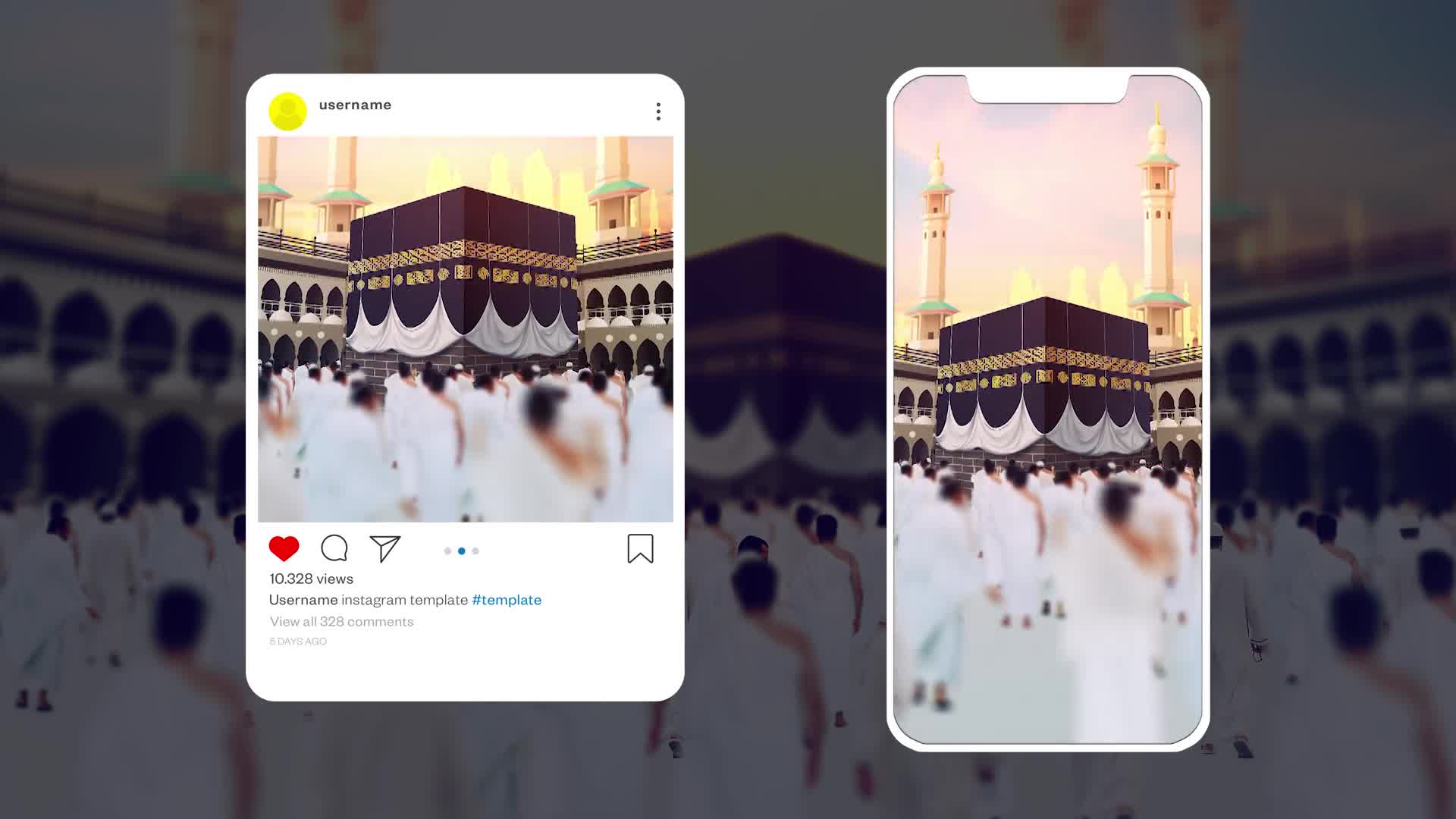 Eid Adha and Hajj Mubarak Videohive 32842411 After Effects Image 10