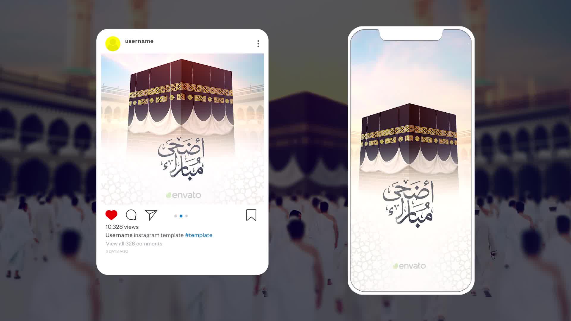 Eid Adha and Hajj Mubarak Videohive 32842411 After Effects Image 11