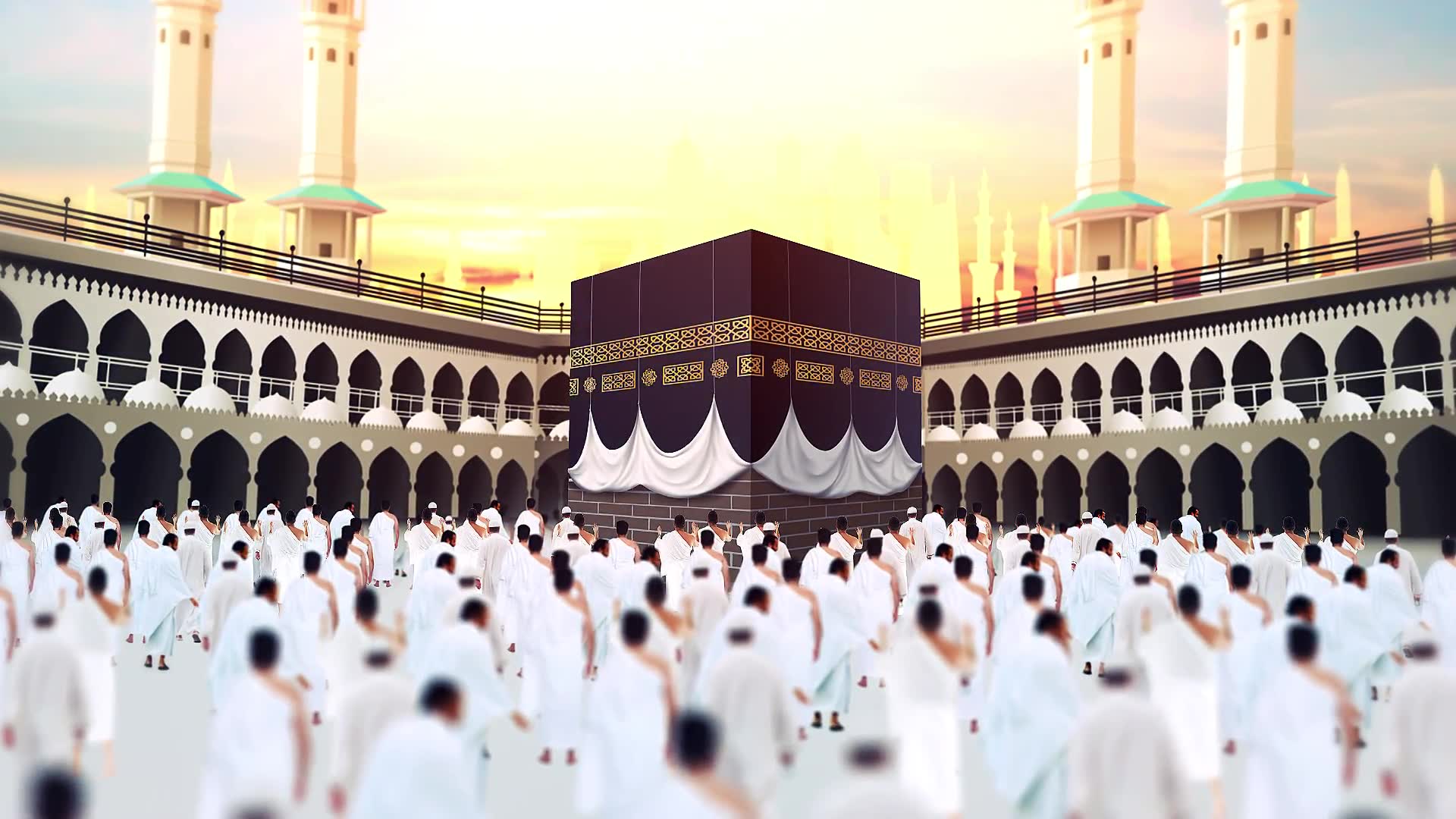 Eid Adha and Hajj Mubarak Videohive 32842411 After Effects Image 3