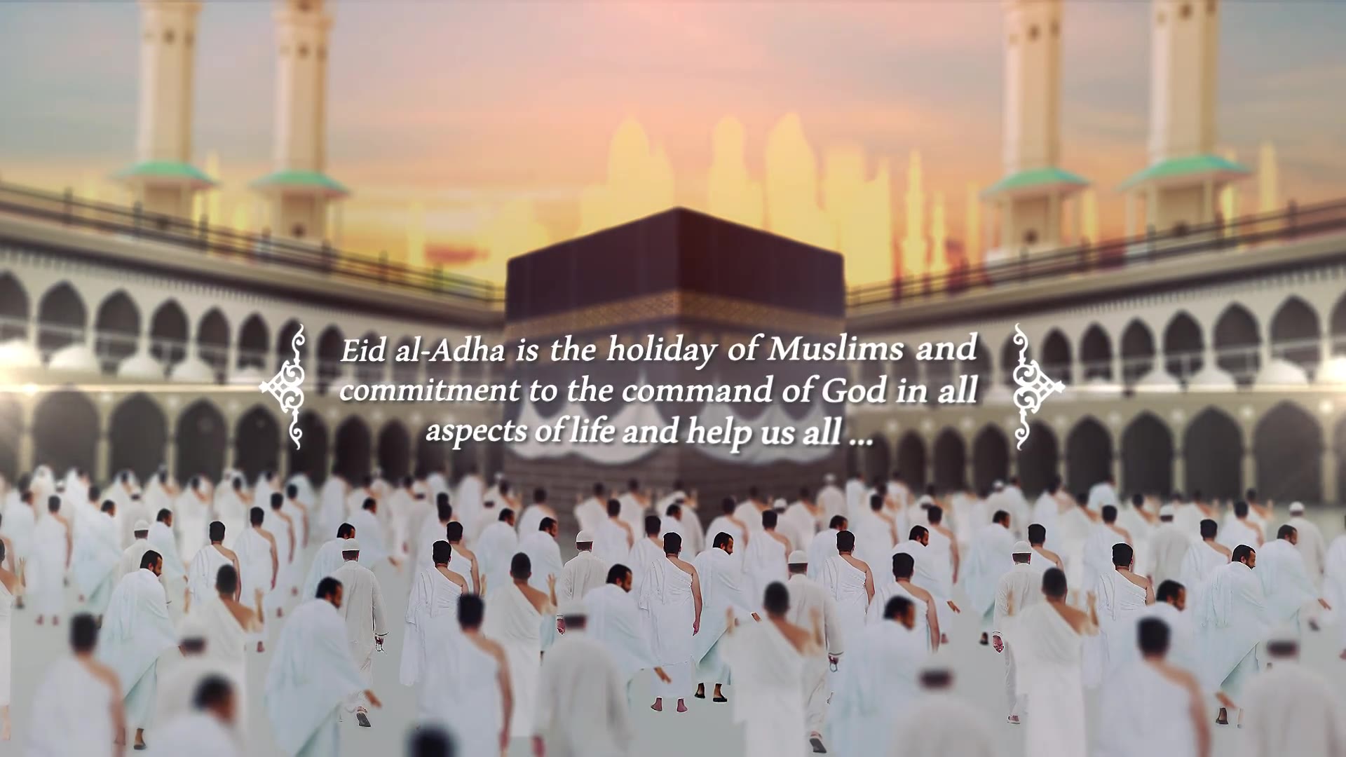 Eid Adha and Hajj Mubarak Videohive 32842411 After Effects Image 4