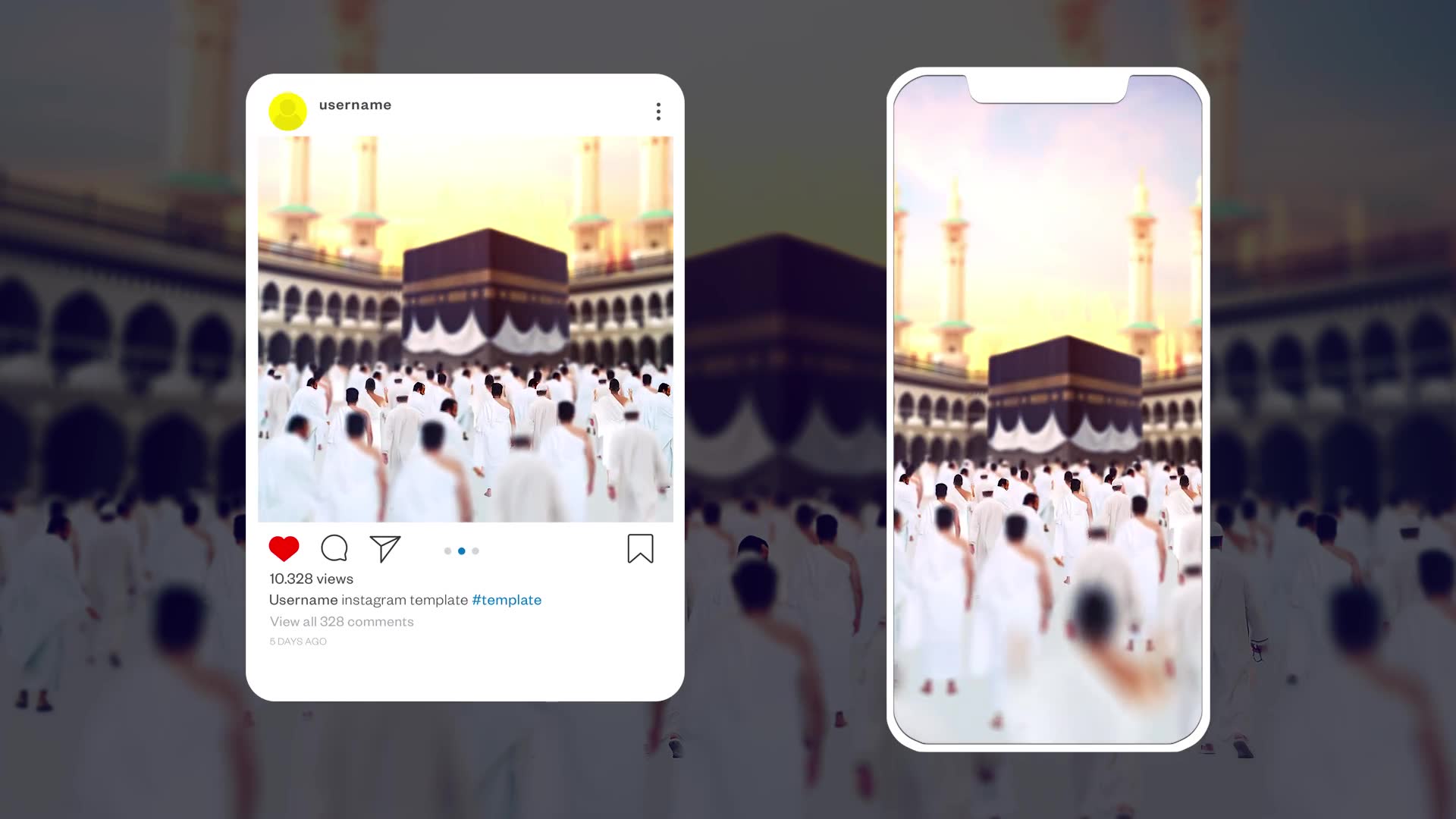 Eid Adha and Hajj Mubarak Videohive 32842411 After Effects Image 7