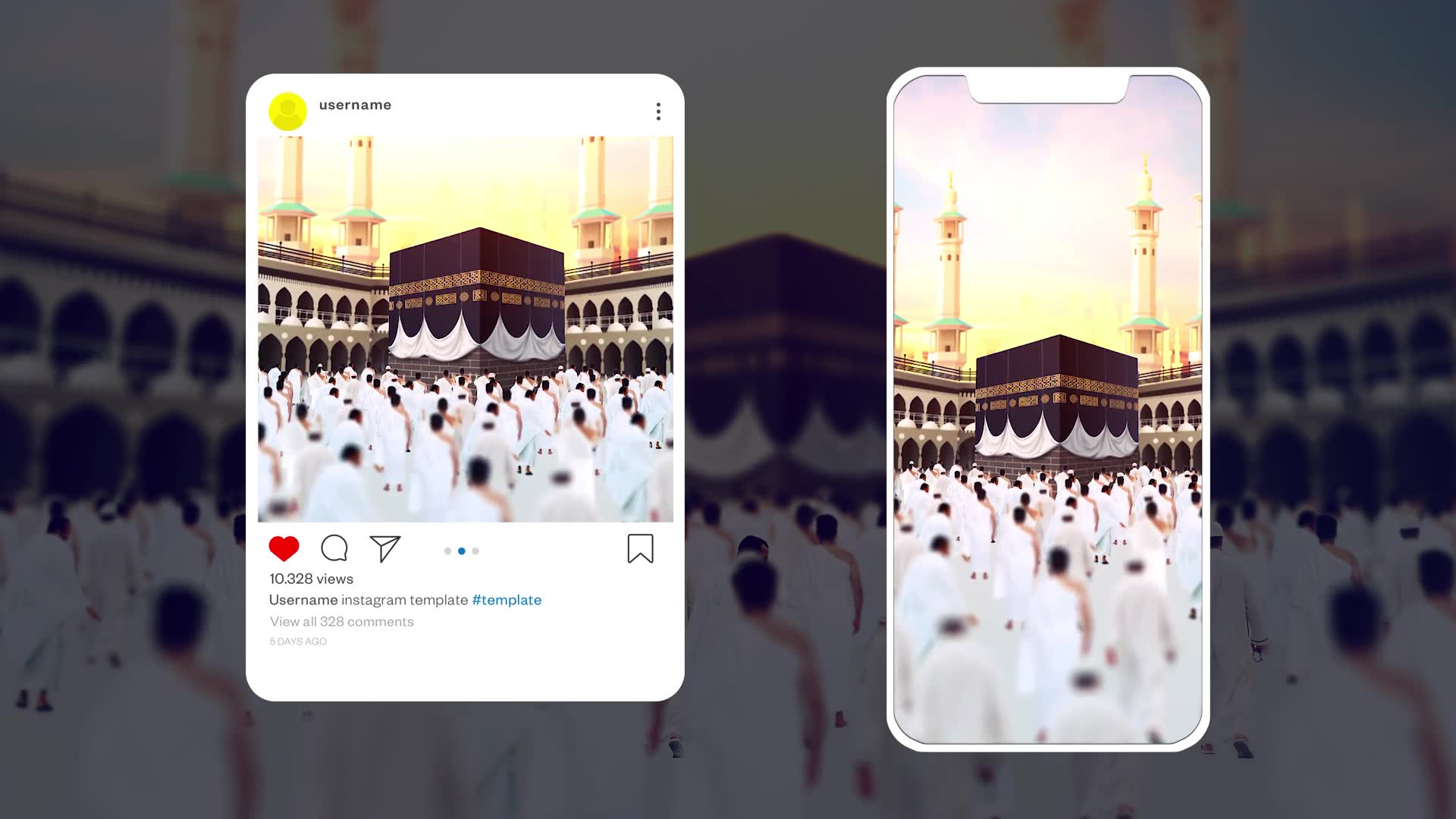 Eid Adha and Hajj Mubarak Videohive 32842411 After Effects Image 8