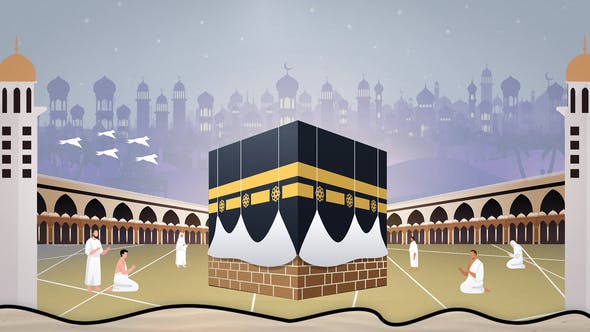 Eid Adha with Hajj Mubarak - Videohive Download 46336039