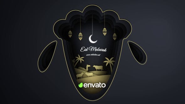 Eid Al Adha Paper Intro - Download Videohive 32971765