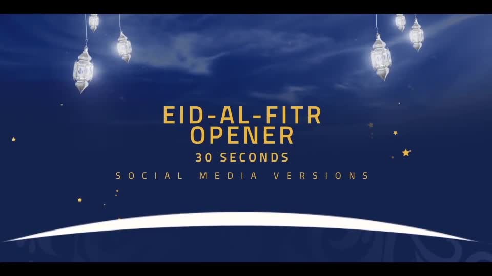 Eid al Fitr Opener l Eid Mubarak l Eid Saeed Titles l Muslim Holidays Videohive 32080563 After Effects Image 1